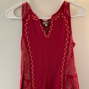 Lucky- colorblock tank- Small